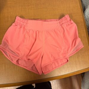 Lululemon Hotty Hot shorts low rise 2.5 inch